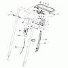 Rasenmäher 22151 - Toro Walk-Behind Mower (SN: 3900856-3999999) (1993) Listas de piezas de repuesto y dibujos TRACTION CONTROL ASSEMBLY