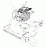 Rasenmäher 22151 - Toro Walk-Behind Mower (SN: 4900001 - 4999999) (1994) Listas de piezas de repuesto y dibujos ENGINE ASSEMBLY