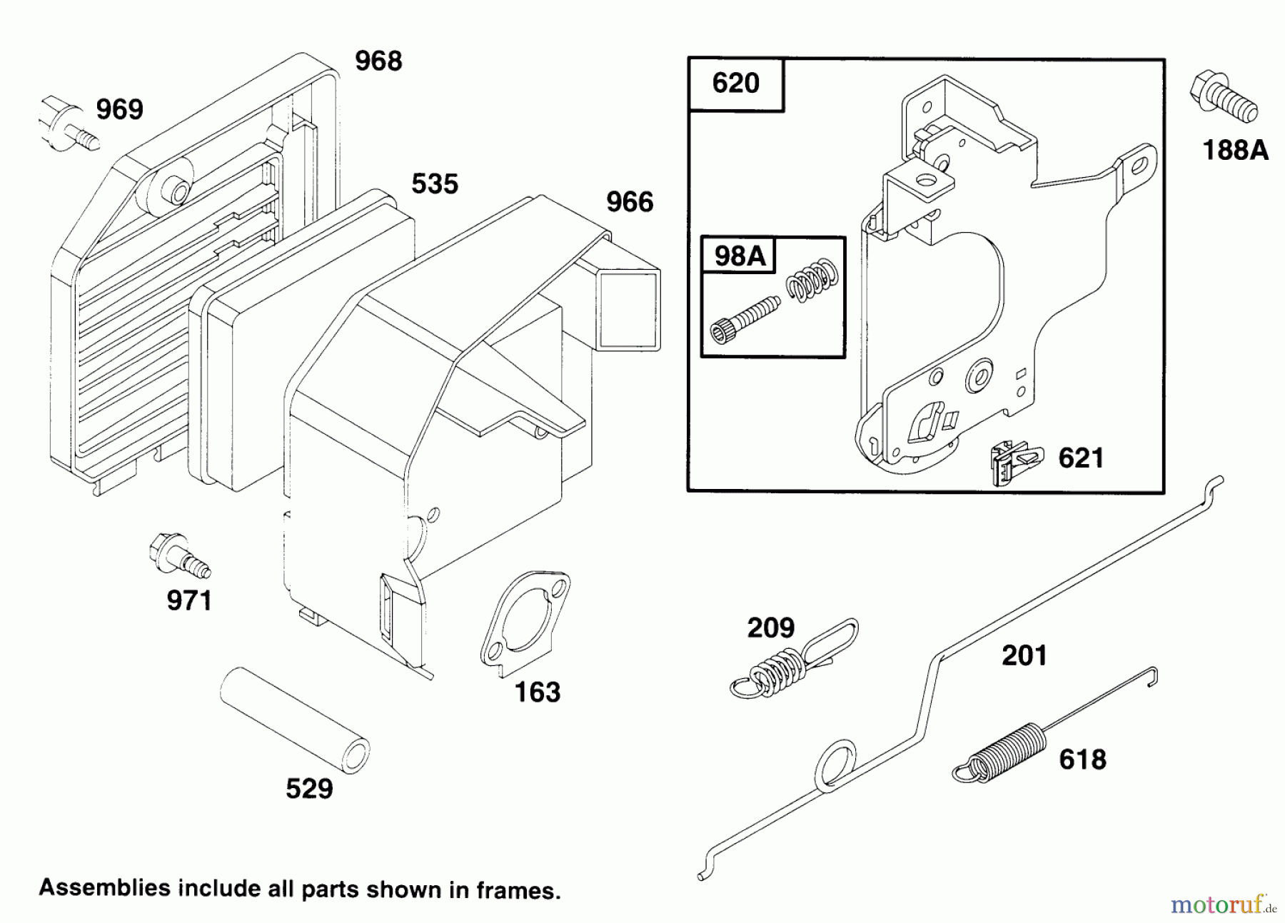  Rasenmäher 22151 - Toro Walk-Behind Mower (SN: 4900001 - 4999999) (1994) ENGINE GTS 150 #4