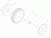 Rasenmäher 22155 - Toro Commercial 21" Lawn Mower (SN: SN 313000001 - 313999999) (2012) Listas de piezas de repuesto y dibujos WHEEL ASSEMBLY NO. 117-5252