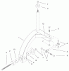 Compact Utility Attachments 22415 - Toro Rotary Broom, Dingo Compact Utility Loader (SN: 990001 - 999999) (1999) Listas de piezas de repuesto y dibujos PIVOT ASSEMBLY