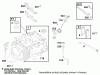 Rasenmäher 22160 - Toro Recycler Mower (SN: 200000001 - 200999999) (2000) Listas de piezas de repuesto y dibujos ENGINE GTS-200 #1