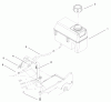 Rasenmäher 22160 - Toro Recycler Mower (SN: 200000001 - 200999999) (2000) Listas de piezas de repuesto y dibujos FUEL TANK ASSEMBLY