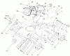 Rasenmäher 22160 - Toro Recycler Mower (SN: 200000001 - 200999999) (2000) Listas de piezas de repuesto y dibujos HOUSING ASSEMBLY