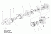Compact Utility Attachments 22420 - Toro Bore Drive Head Attachment, Dingo Compact Utility Loader (SN: 200000001 - 200999999) (2000) Listas de piezas de repuesto y dibujos HYDRAULIC MOTOR ASSEMBLY NO. 98-8280