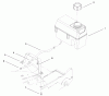 Rasenmäher 22161 - Toro Recycler Mower (SN: 200000001 - 200999999) (2000) Listas de piezas de repuesto y dibujos GAS TANK ASSEMBLY