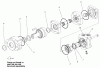 Compact Utility Attachments 22420 - Toro Bore Drive Head Attachment, Dingo Compact Utility Loader (SN: 210000001 - 210999999) (2001) Listas de piezas de repuesto y dibujos HYDRAULIC MOTOR ASSEMBLY NO. 98-8280