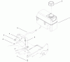 Rasenmäher 22161 - Toro Recycler Mower (SN: 210000001 - 210999999) (2001) Listas de piezas de repuesto y dibujos GAS TANK ASSEMBLY