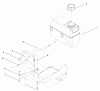 Rasenmäher 22162 - Toro Recycler Mower (SN: 200000001 - 200999999) (2000) Listas de piezas de repuesto y dibujos FUEL TANK ASSEMBLY