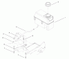 Rasenmäher 22162 - Toro Recycler Mower (SN: 9900001 - 9999999) (1999) Listas de piezas de repuesto y dibujos FUEL TANK ASSEMBLY