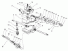 Rasenmäher 22162 - Toro Recycler Mower (SN: 9900001 - 9999999) (1999) Listas de piezas de repuesto y dibujos GEAR CASE ASSEMBLY