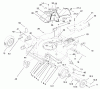 Rasenmäher 22162 - Toro Recycler Mower (SN: 9900001 - 9999999) (1999) Listas de piezas de repuesto y dibujos HOUSING ASSEMBLY