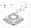 Rasenmäher 22164TE - Toro HD53 Lawn Mower (SN: 290000001 - 290999999) (2009) Listas de piezas de repuesto y dibujos STARTER ASSEMBLY KAWASAKI FJ180V-AS58