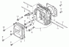 Rasenmäher 22166 - Toro 21" Heavy-Duty Recycler Mower (SN: 240000001 - 240999999) (2004) Listas de piezas de repuesto y dibujos CYLINDER HEAD ASSEMBLY HONDA GXV160K1 A1