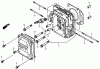 Rasenmäher 22168 - Toro 21" Heavy-Duty Recycler Mower (SN: 250000001 - 250999999) (2005) Listas de piezas de repuesto y dibujos CYLINDER HEAD ASSEMBLY HONDA GXV160A1 T1AH