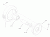 Rasenmäher 22170 - Toro Recycler Mower (SN: 200000001 - 200999999) (2000) Listas de piezas de repuesto y dibujos WHEEL & TIRE ASSEMBLY