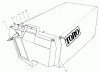 Rasenmäher 22171 - Toro Recycler Mower (SN: 200000001 - 200999999) (2000) Listas de piezas de repuesto y dibujos BAGGING ASSEMBLY