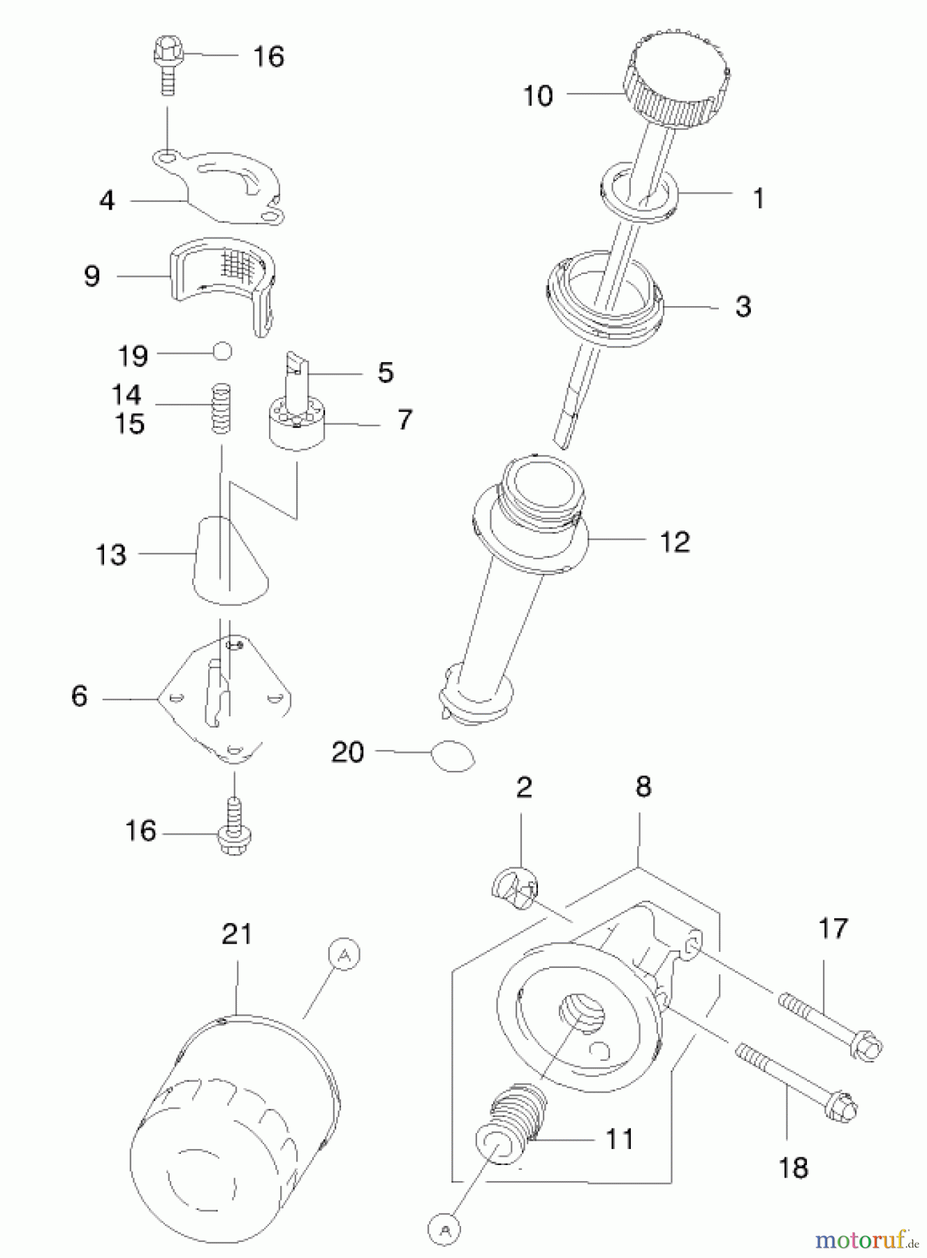  Rasenmäher 22171 - Toro Recycler Mower (SN: 200000001 - 200999999) (2000) LUBRICATION EQUIPMENT