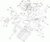 Rasenmäher 22171 - Toro Recycler Mower (SN: 9900001 - 9999999) (1999) Listas de piezas de repuesto y dibujos HOUSING ASSEMBLY