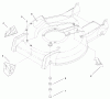 Rasenmäher 22172 - Toro Recycler Mower (SN: 210000001 - 210999999) (2001) Listas de piezas de repuesto y dibujos HOUSING ASSEMBLY 98-7146