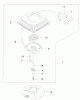 Rasenmäher 22174 - Toro 53cm Heavy-Duty Recycler Mower (SN: 230000001 - 230999999) (2003) Listas de piezas de repuesto y dibujos RECOIL STARTER ASSEMBLY