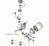 Rasenmäher 22176TE - Toro 53cm Heavy-Duty Recycler Mower (SN: 240000001 - 240999999) (2004) Listas de piezas de repuesto y dibujos LUBRICATION EQUIPMENT ASSEMBLY