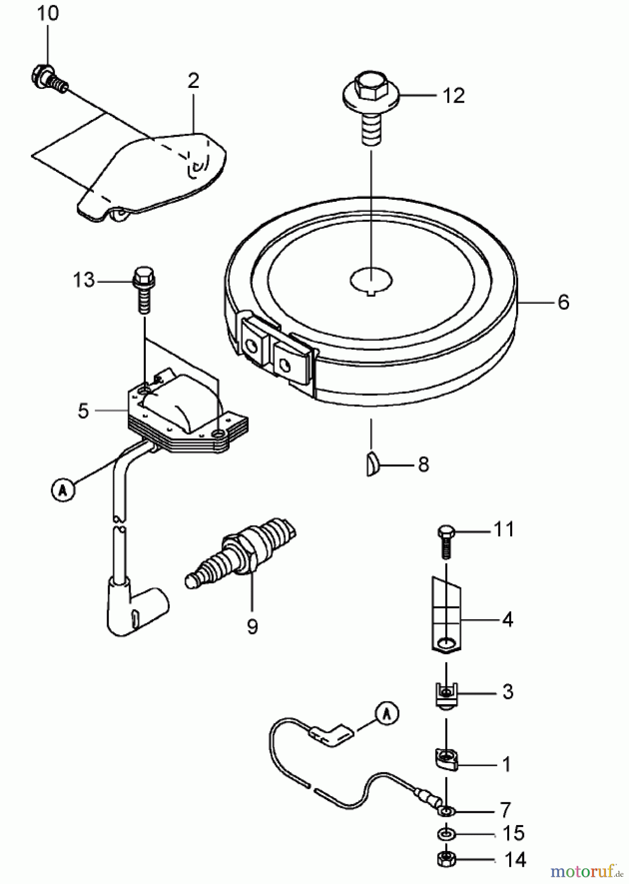  Rasenmäher 22176TE - Toro 53cm Heavy-Duty Recycler Mower (SN: 310000001 - 310999999) (2010) ELECTRICAL EQUIPMENT ASSEMBLY