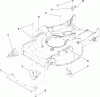 Rasenmäher 22176TE - Toro 53cm Heavy-Duty Recycler Mower (SN: 310000001 - 310999999) (2010) Listas de piezas de repuesto y dibujos HOUSING ASSEMBLY NO. 98-7142