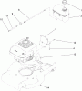 Rasenmäher 22177TE - Toro 53cm Heavy-Duty Recycler Mower (SN: 270000001 - 270999999) (2007) Listas de piezas de repuesto y dibujos FUEL TANK ASSEMBLY