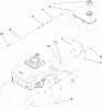 Rasenmäher 22177TE - Toro 53cm Heavy-Duty Recycler Mower (SN: 310000001 - 310999999) (2010) Listas de piezas de repuesto y dibujos FUEL TANK ASSEMBLY