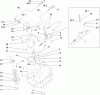 Compact Utility Attachments 22429 - Toro Stump Grinder, Dingo Compact Utility Loaders (SN: 250000001 - 250999999) (2005) Listas de piezas de repuesto y dibujos HYDRAULIC MOTOR AND BRAKE ASSEMBLY
