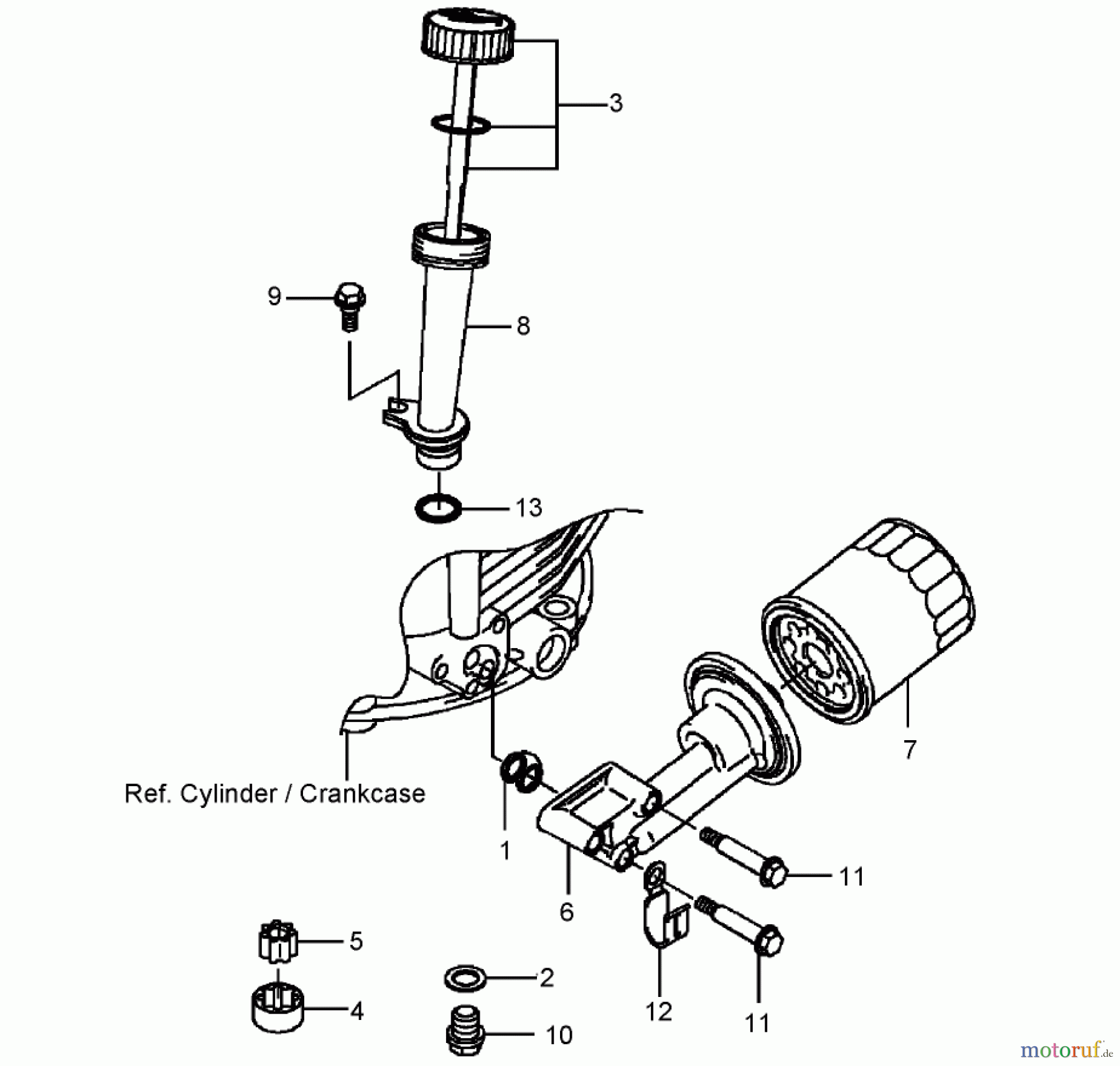  Rasenmäher 22179TE - Toro 53cm Heavy-Duty Rear Bagger Mower (SN: 260000001 - 260999999) (2006) LUBRICATION EQUIPMENT ASSEMBLY