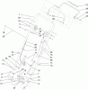 Rasenmäher 22187TE - Toro 53cm Heavy-Duty Recycler Walk-Behind Mower (SN: 312000001 - 312999999) (2012) Listas de piezas de repuesto y dibujos HANDLE ASSEMBLY