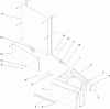 Compact Utility Attachments 22429 - Toro Stump Grinder, Dingo Compact Utility Loaders (SN: 314000001 - 314999999) (2014) Listas de piezas de repuesto y dibujos SHIELD AND GUARD ASSEMBLY