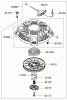 Rasenmäher 22188 - Toro 21" Heavy-Duty Recycler Walk-Behind Mower (SN: 280000001 - 280999999) (2008) Listas de piezas de repuesto y dibujos STARTER ASSEMBLY KAWASAKI FJ180V-AS30