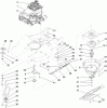 Rasenmäher 22188 - Toro 21" Heavy-Duty Recycler Walk-Behind Mower (SN: 310000001 - 310999999) (2010) Listas de piezas de repuesto y dibujos ENGINE AND BLADE ASSEMBLY