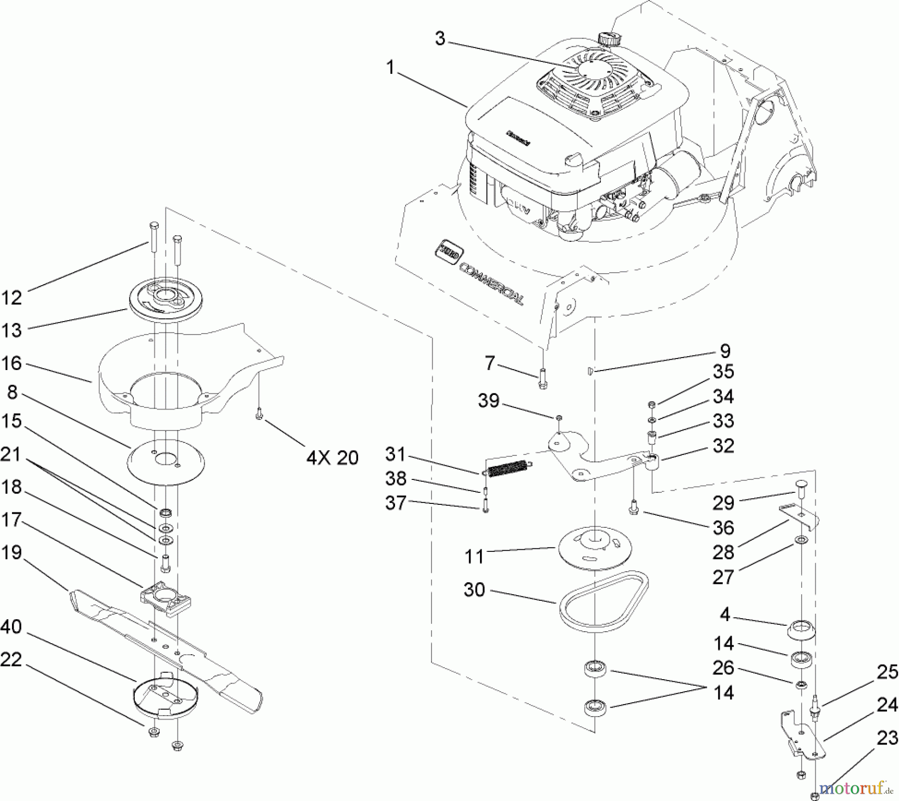  Rasenmäher 22189 - Toro 21