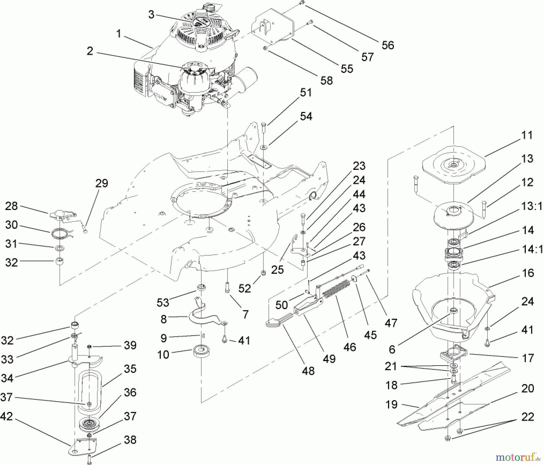  Rasenmäher 22191 - Toro 21