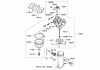 Rasenmäher 22194 - Toro PT21 Trim Mower (SN: 270000001 - 270999999) (2007) Listas de piezas de repuesto y dibujos CARBURETOR ASSEMBLY KAWASAKI FJ180V-AS34