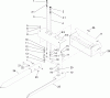 Compact Utility Attachments 22438 - Toro Tree Forks, Dingo Compact Utility Loaders (SN: 240000001 - 240999999) (2004) Listas de piezas de repuesto y dibujos TREE FORK ASSEMBLY