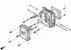 Rasenmäher 22195 - Toro 21" Heavy-Duty Recycler Walk-Behind Mower (SN: 270000001 - 270999999) (2007) Listas de piezas de repuesto y dibujos CYLINDER HEAD ASSEMBLY HONDA GXV160UH2 A1T