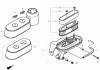 Rasenmäher 22196 - Toro 21" Heavy-Duty Recycler Walk-Behind Mower (SN: 270000001 - 270999999) (2007) Listas de piezas de repuesto y dibujos AIR CLEANER ASSEMBLY HONDA GXV160UH2 T1AH