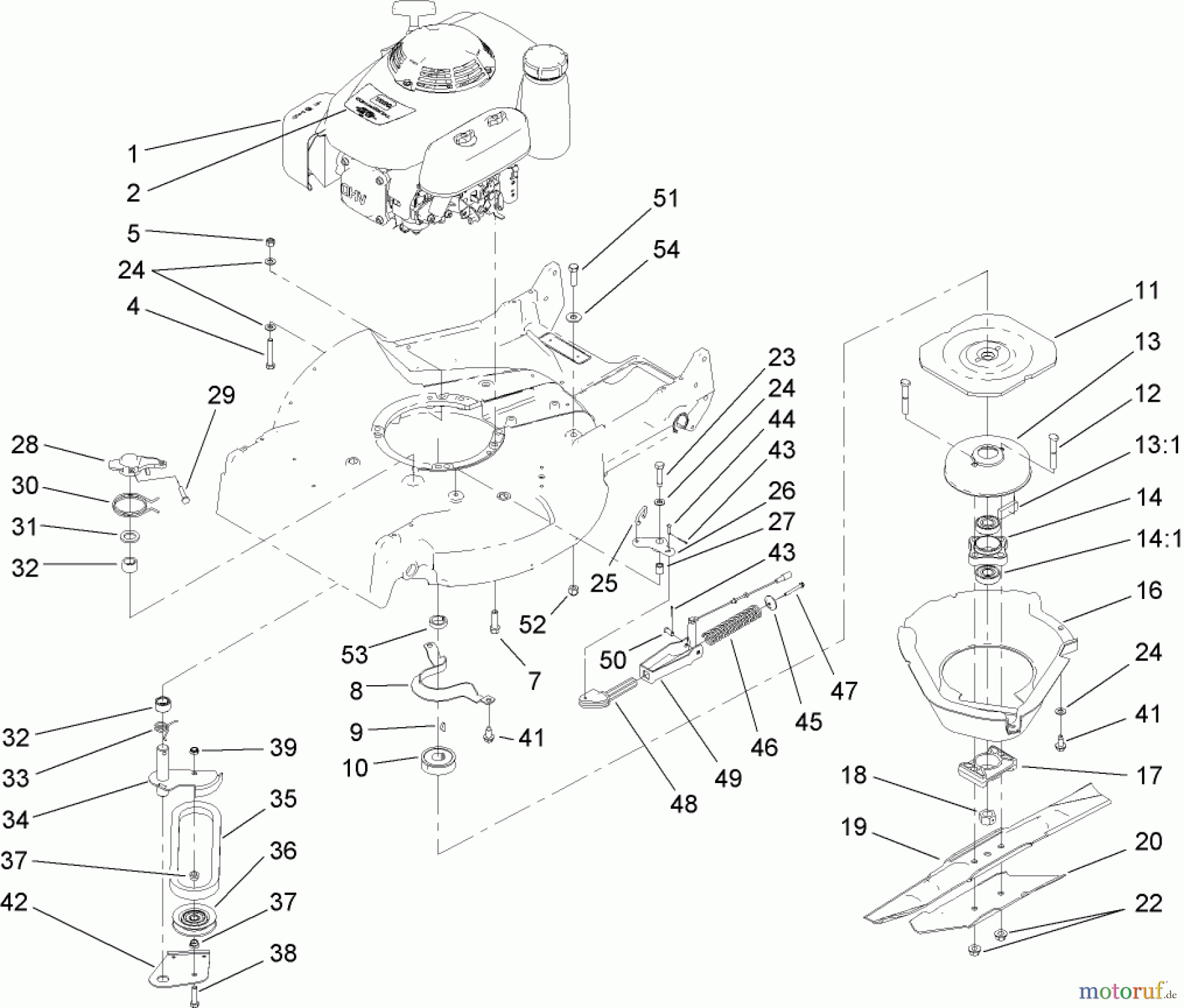  Rasenmäher 22196 - Toro 21