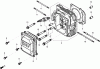 Rasenmäher 22196 - Toro 21" Heavy-Duty Recycler Walk-Behind Mower (SN: 310000001 - 310999999) (2010) Listas de piezas de repuesto y dibujos CYLINDER HEAD ASSEMBLY HONDA GXV160UH2 T1AH