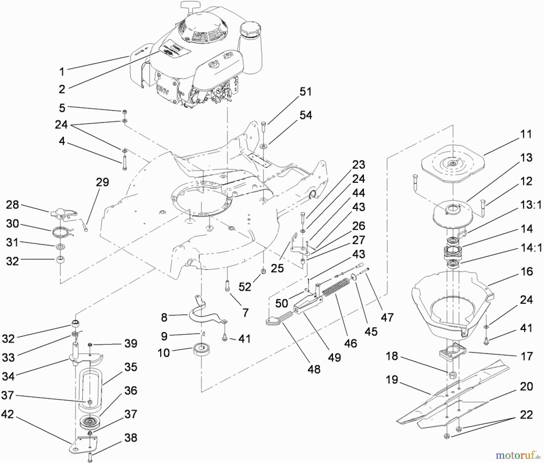  Rasenmäher 22196 - Toro 21