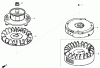 Rasenmäher 22196 - Toro 21" Heavy-Duty Recycler Walk-Behind Mower (SN: 290000001 - 290999999) (2009) Listas de piezas de repuesto y dibujos FLYWHEEL ASSEMBLY HONDA GXV160UH2 T1AH