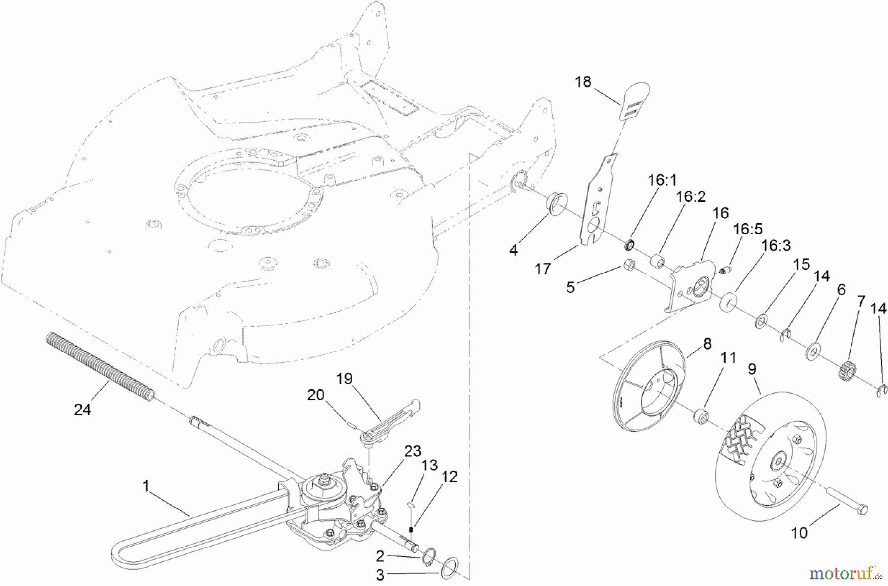  Rasenmäher 22196 - Toro 21