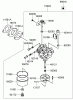 Rasenmäher 22200TE - Toro 66cm Heavy-Duty Rear Bagger Lawn Mower (SN: 311000001 - 311999999) (2011) Listas de piezas de repuesto y dibujos CARBURETOR ASSEMBLY KAWASAKI FJ180V-AS64