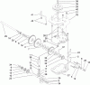 Rasenmäher 22200TE - Toro 66cm Heavy-Duty Rear Bagger Lawn Mower (SN: 310000001 - 310999999) (2010) Listas de piezas de repuesto y dibujos GEAR CASE ASSEMBLY NO. 116-0786