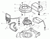 Rasenmäher 22240 - Toro Side Discharge Mower (SN: 7900001 - 7999999) (1997) Listas de piezas de repuesto y dibujos SHROUD ASSEMBLY